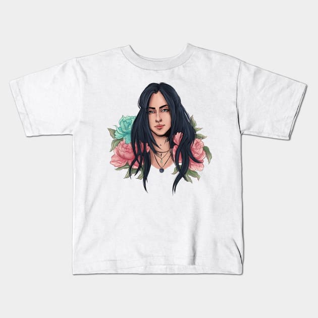 lauren jauregui Kids T-Shirt by sukarame1